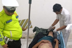 Tragis! Motor Serempet Truk di Jalintim Muba, Pegawai Swasta Tewas Mengenaskan