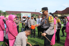 Kado Awal Tahun Penuh Makna, 62 Personel Polres Prabumulih Resmi Sandang Pangkat Baru