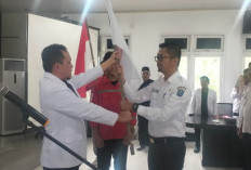 Lantik Pengurus PMI Kecamatan se-Kabupaten OKI, dr Hakim Tekankan Tanggung Jawab Kemanusiaan dan Komitmen Peng