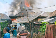 Satu Unit Rumah Warga Endikat Ilir Hangus Terbakar, Kerugian Capai Ratusan Juta Rupiah