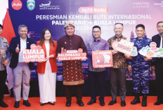 Resmikan Rute Penerbangan Palembang–Kuala Lumpur, Herman Deru : Ini Jadi Simbol Kebangkitan Ekonomi Sumsel