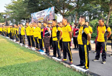 Personel Over Weight Polres Prabumulih Ikuti Pembinaan Khusus