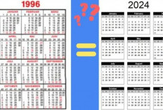 Kalender 1996 dan 2024 Sama Persis, Warganet Takut 2 Peristiwa Kelam Terulang Lagi, Apa Itu?