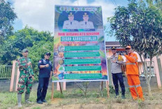 Gencar Pasang Baliho Pencegahan karhutlah