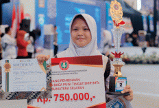 Juarai Lomba Baca Puisi Tingkat Provinsi, Prestasi Siswi SMP Pusri Palembang