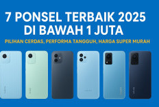 7 Ponsel Terbaik 2025 di Bawah 1 Juta: Pilihan Cerdas, Performa Tangguh, Harga Bersahabat