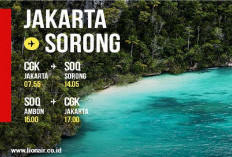 Langsung ke Destinasi Impian, Lion Air Rilis Penerbangan Non-Stop Jakarta – Sorong. Catat Tanggalnya