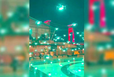 150 Unit Drone Show di Langit Palembang