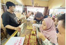 Di Januari, Terjadinya Inflasi di Sumsel 0,05 Persen Pemicunya Kenaikan Harga Emas 