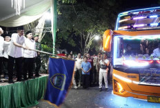 732 Calon Haji OKU Timur Sudah di Madinah, Kloter Terakhir Dilepas Bupati Lanosin