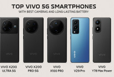 5 Smartphone Vivo 5G Terbaru 2025 yang Miliki Kamera Menawan dan Baterai Tangguh