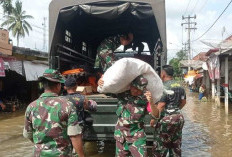 Dandim 0406 Distribusikan Bantuan Logistik Korban Banjir di Muratara, Ini Harapannya!