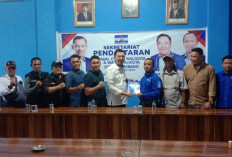 Bakal Calon Walikota Palembang, Syafran Syaropi Sehari Kunjungi Empat Partai Demi Suara Terbanyak