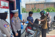 Inovatif dan Humanis! Polres Empat Lawang Bagikan Kupon BBM Gratis untuk Pengendara Tertib Saat Operasi Patuh 