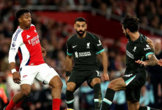 Liverpool Gagal Gusur Manchester City dari Puncak Klasemen Usai Tertahan Imbang oleh Arsenal  