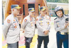 Kunker Pak Bhabin ke SPKT Rumah Knock Down Polsek Tanjung Batu, Buat Konten Layanan Prima Berbasis Kearifan Lo
