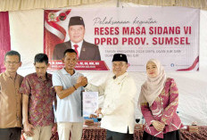 Reses DPRD Sumsel di Tanjung Atap Barat, H.M. Ilyas Panji Serap Aspirasi Masyarakat Minta Jalan, Drainase