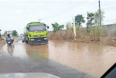 Bikin Tak Tenang, Jalan Lingkar Selatan Jakabaring Tergenangan dan Berlubang