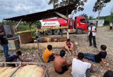 Penggerebekan Gudang BBM Subsidi di Musi Rawas, Polisi Amankan Puluhan Ton dan 14 Orang