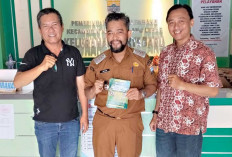 Silaturahmi ke Lurah Karya Baru, Manager Bank Sampah Graha Pena Sampaikan Hal Ini