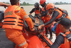 Tim SAR Gabungan Temukan Nakhoda Kapal yang Tenggelam di Sungai Musi, Begini Nasibnya!