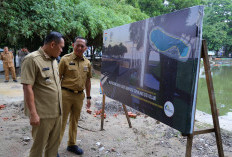 PJ Walikota Palembang Tinjau Langsung Proses Revitalisasi Kambang Iwak