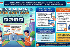Pengumuman UTBK SNBT 2026 Tinggal Hitungan Jam, Begini Cara Cek Hasil dan Unduh Sertifikat untuk Jalur Mandiri