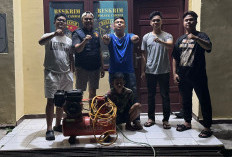 Residivis Kambuhan! Baru Bebas, Rian Nekat Gasak Kompresor Warga