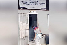 Antisipasi DBD, Dinkes OKI Fogging Seluruh Blok Warga Binaan