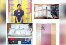 Transaksi di Jalan Samping Mapolsek Kayuagung, Ditresnarkoba Polda Sumsel Sita 652 Gram Sabu dari Pengedar