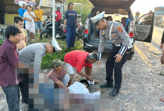 Hendak Sekolah, Motor Ditabrak Truk, Siswa di Indralaya Meregang Nyawa