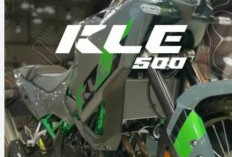 KLE 500 Tampil Menggoda sebagai Motor Petualang Tangguh, Mesin Dua Silinder Buas Siap Menjelajah Tanpa Batas!