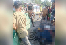Kecelakaan Maut di Kawasan Fly Over Gelumbang, Pasutri Tewas Tertimpa Truk yang Remnya Blong