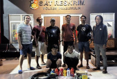 Dua Pemuda Pengangguran Dibekuk Usai Gasak Spare Part, Oli hingga Uang Tunai di Bengkel Prabumulih