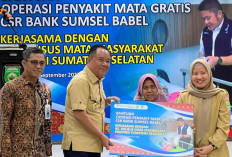CSR Bank SumselBabel Sinergi RSKM Binar, Lanjutkan Program Operasi Mata Gratis Bagi Masyarakat Kurang Mampu 