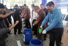 Mantap! BNNP Sumsel Musnahkan 8,5 Kg Sabu Jaringan Sekayu Betung, Ini Keterangan Kepala BNNP Sumsel!