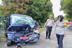 Kecelakaan Kendaraan Plat Merah di Prabumulih, Seorang Pengemudi Meninggal Dunia