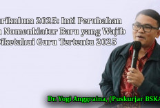 Kurikulum 2025, Inti Perubahan dan Nomenklatur Baru yang Wajib Diketahui Guru 