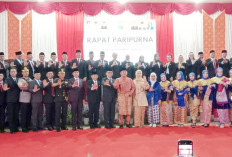 Paripurna HUT Kabupaten Empat Lawang Ke-18 Tahun Berlangsung Khidmat