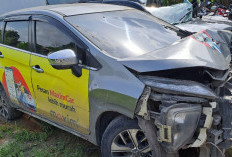 Pengemudi Xpander Diduga Mabuk Tabrak Empat Mobil di Kertapati, Sempat Diamuk Warga