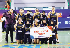 Tim Putri SMANLEE Susul SMA IGS, SMANLI dan BSI, Bakal Seru di Fantastic Four SBL Gubernur Sumsel Cup 2025