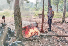 Polisi Bakar Pos Pungli, Terduga Pelaku Dibubarkan 