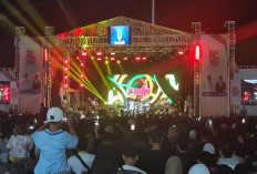 Semarak HUT Lahat ke-155: Band Raja dan Jarwo Kwat Hibur Ribuan Warga Lahat di Malam Minggu