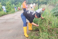 Tak Sekadar Bersih Lingkungan, Gotong Royong Minggu Bersih Kecamatan Gandus juga Ciptakan Kebersamaan