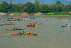 Meriah! Warga Memadati Balap Perahu Ketek di Sungai Musi, Jadi Destinasi Wisata Baru?