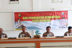 Polres Lahat Latih Kasatkamling Tingkatkan Keamanan Desa, Warga Diajak Aktif Jaga Lingkungan