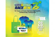 Siap-Siap Taklukkan Jalur Kece Siloam Sriwijaya Race Run 2025! Rute Baru, Semangat Baru
