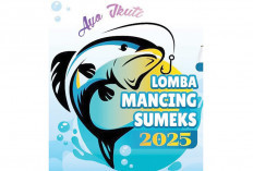 Lomba Mancing Sumeks, Hadiah Jutaan Rupiah-Motor, Tersedia 1.100 Lapak