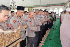 Bentuk Empati Korban Kerusuhan, Polres Ogan Ilir Gelar Sholat Ghaib dan Doa Bersama 