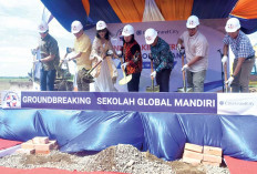Sekolah Global Mandiri Palembang Groundbreaking Pembangunan Gedung di Kawasan CGC Seluas 10 Hektare